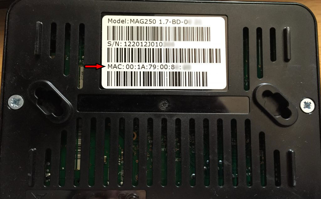 MAC address placement for MAG