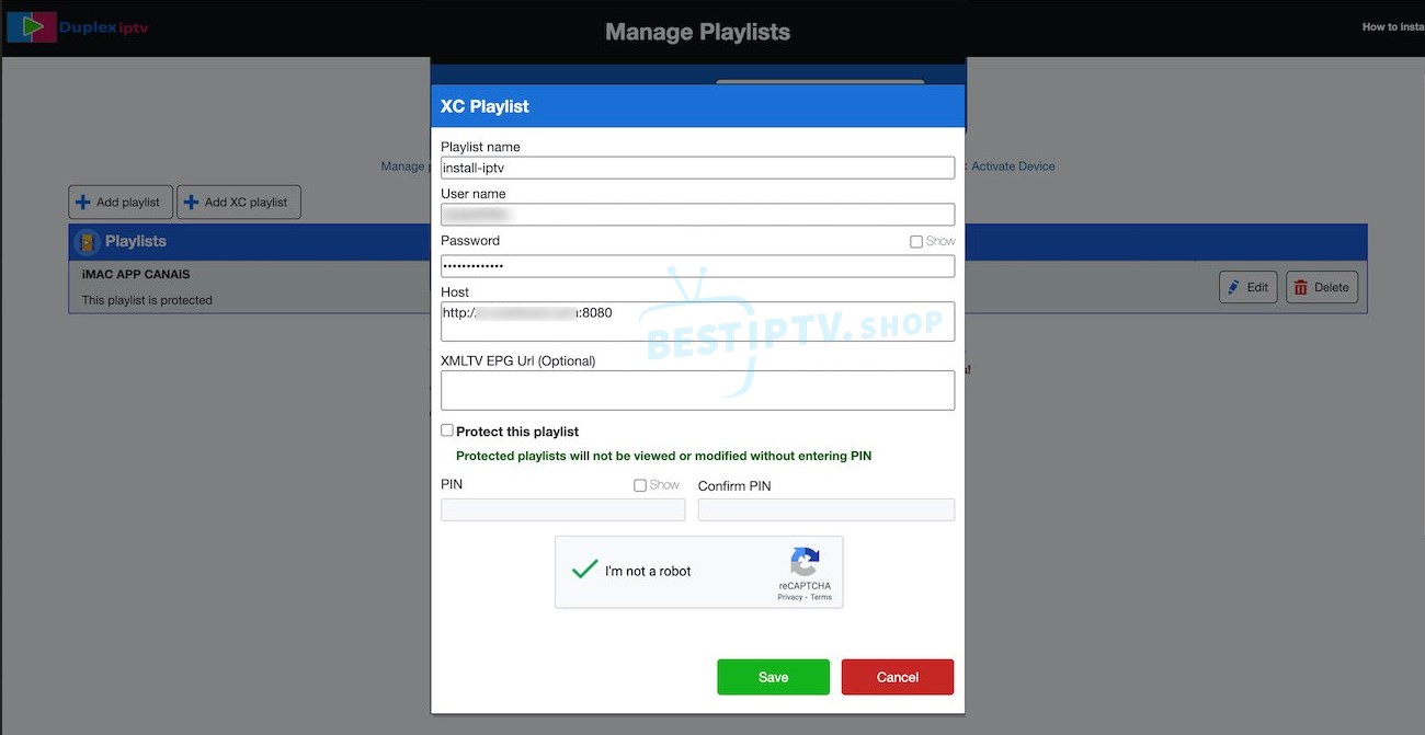 Install Duplex IPTV step 3